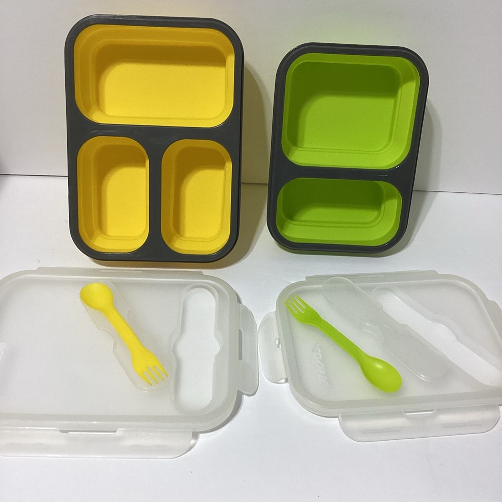 ECO ONE Bento Box Lunch Container Set of 2